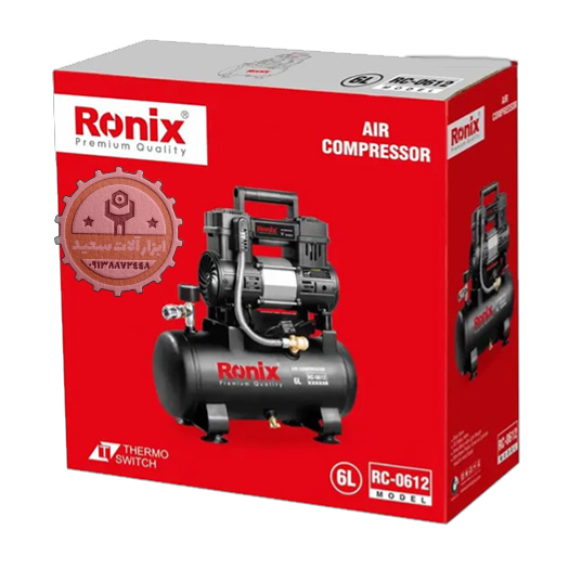 کمپرسور باد سایلنت 6 لیتری RC-0612