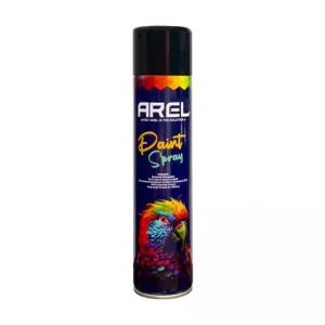 اسپری رنگ مشکی مات آرل مدل الوان حجم 300 میلی لیتر